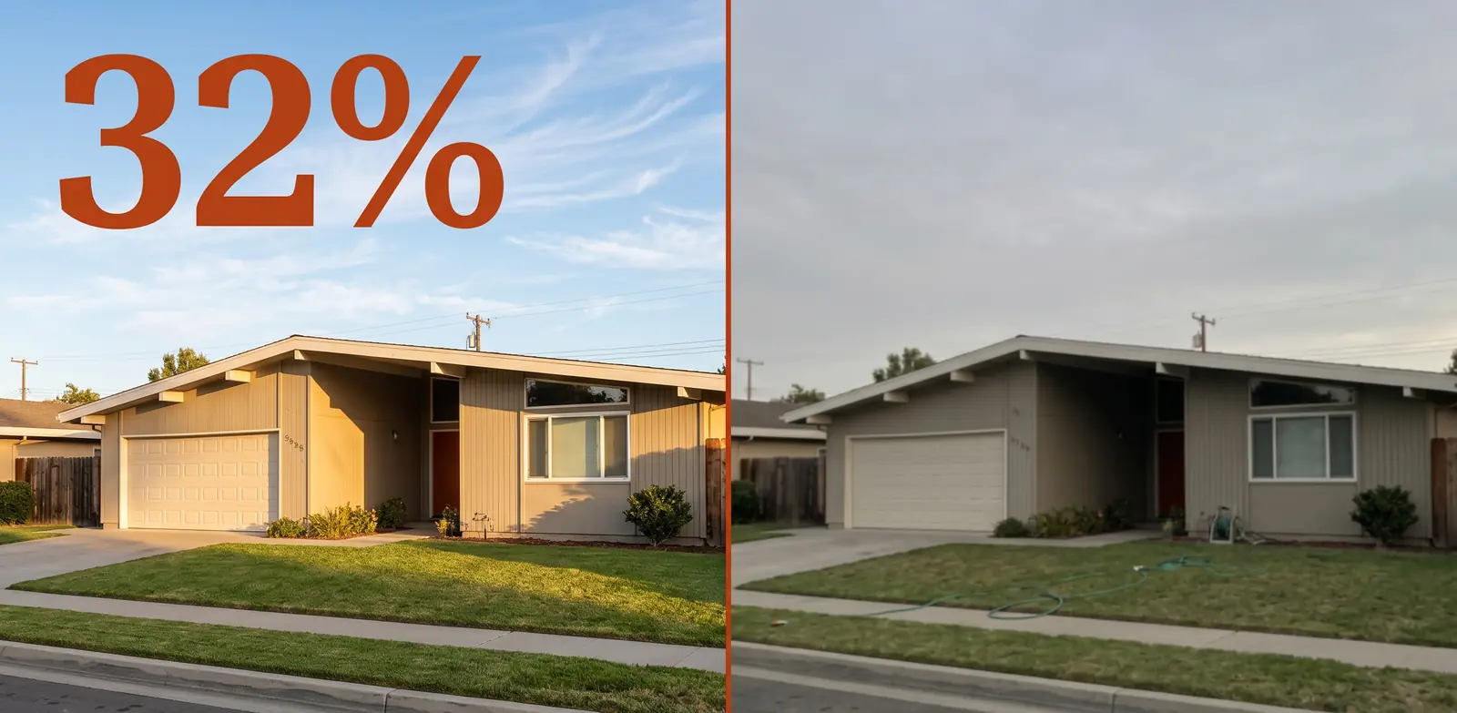 The data behind the 32% faster-sale figure